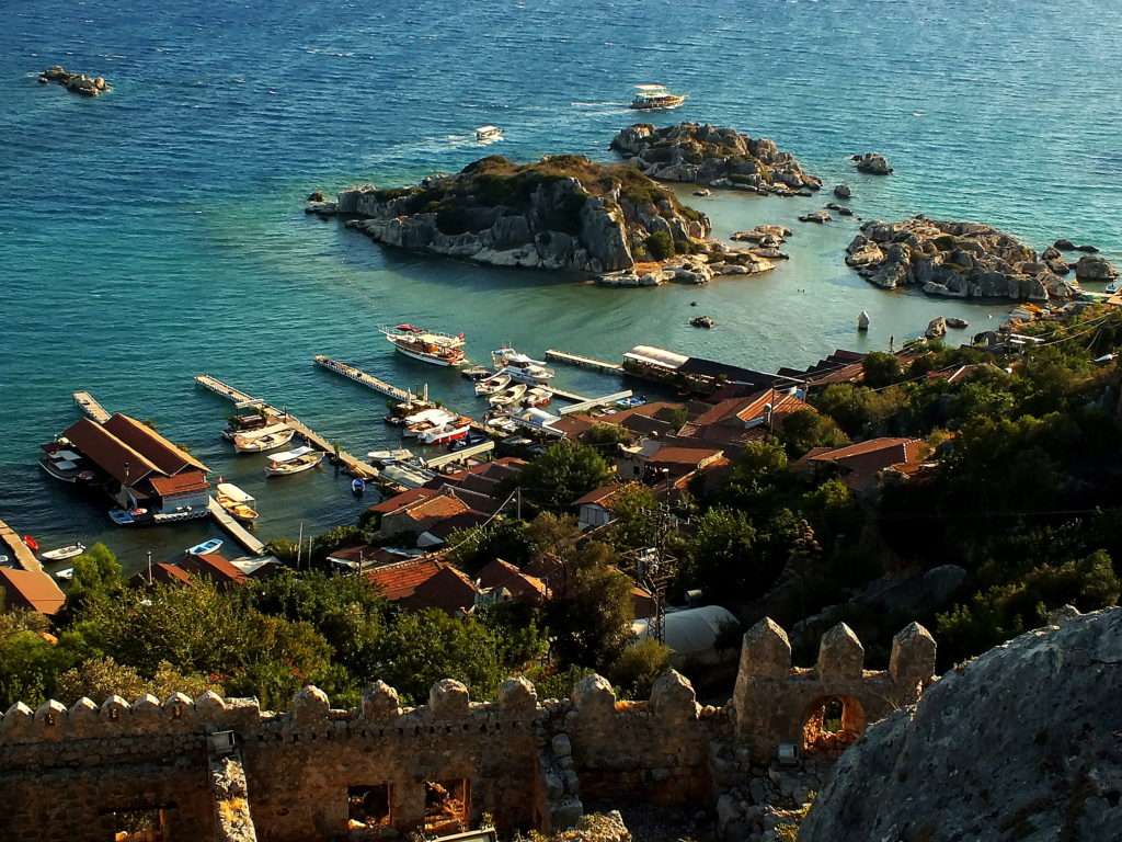 Teimiussa (üçağiz) Anti̇k Şehri